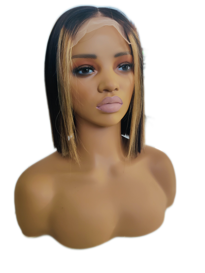 פאה ויאטנמית שיער 100% אנושי בוב לייס 5×5